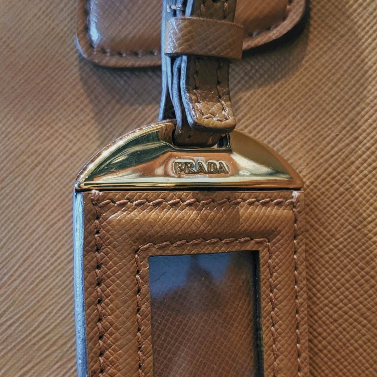 Prada Saffiano Leather Tote Bag - Élysée