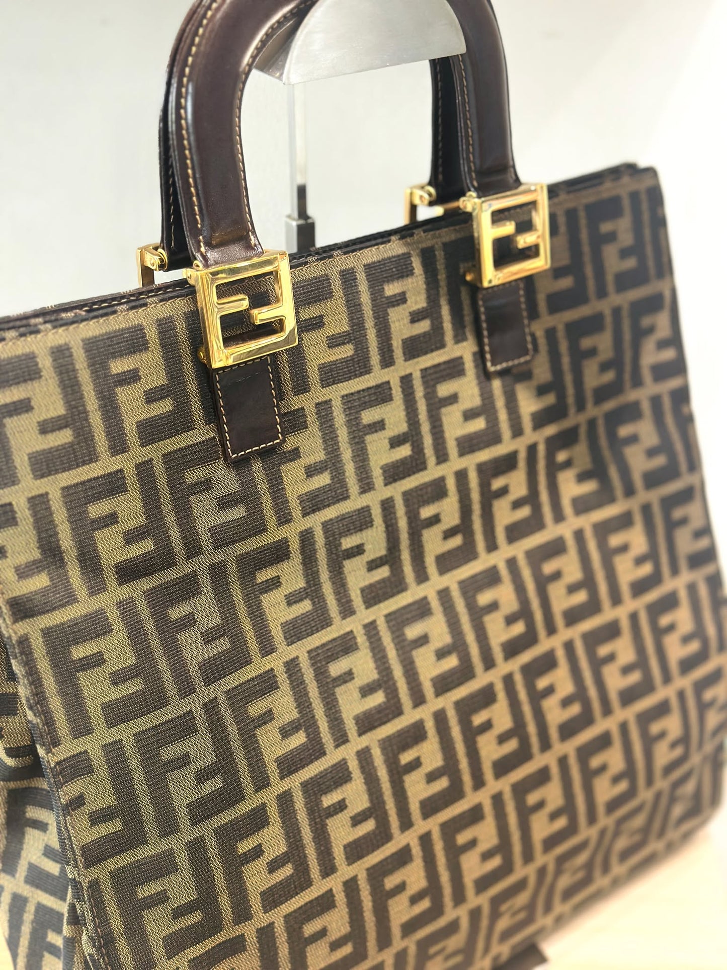 Fendi Zucca Tote Bag