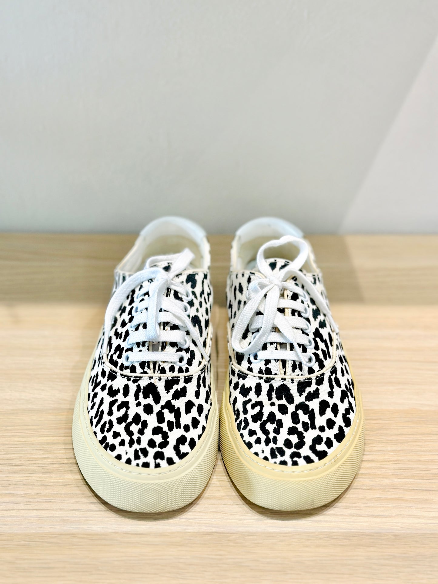 Yves Saint Laurent Baby Cat-Print Sneakers