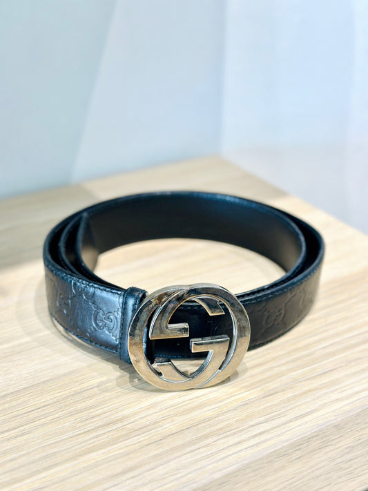 Gucci Signature Leather Belt