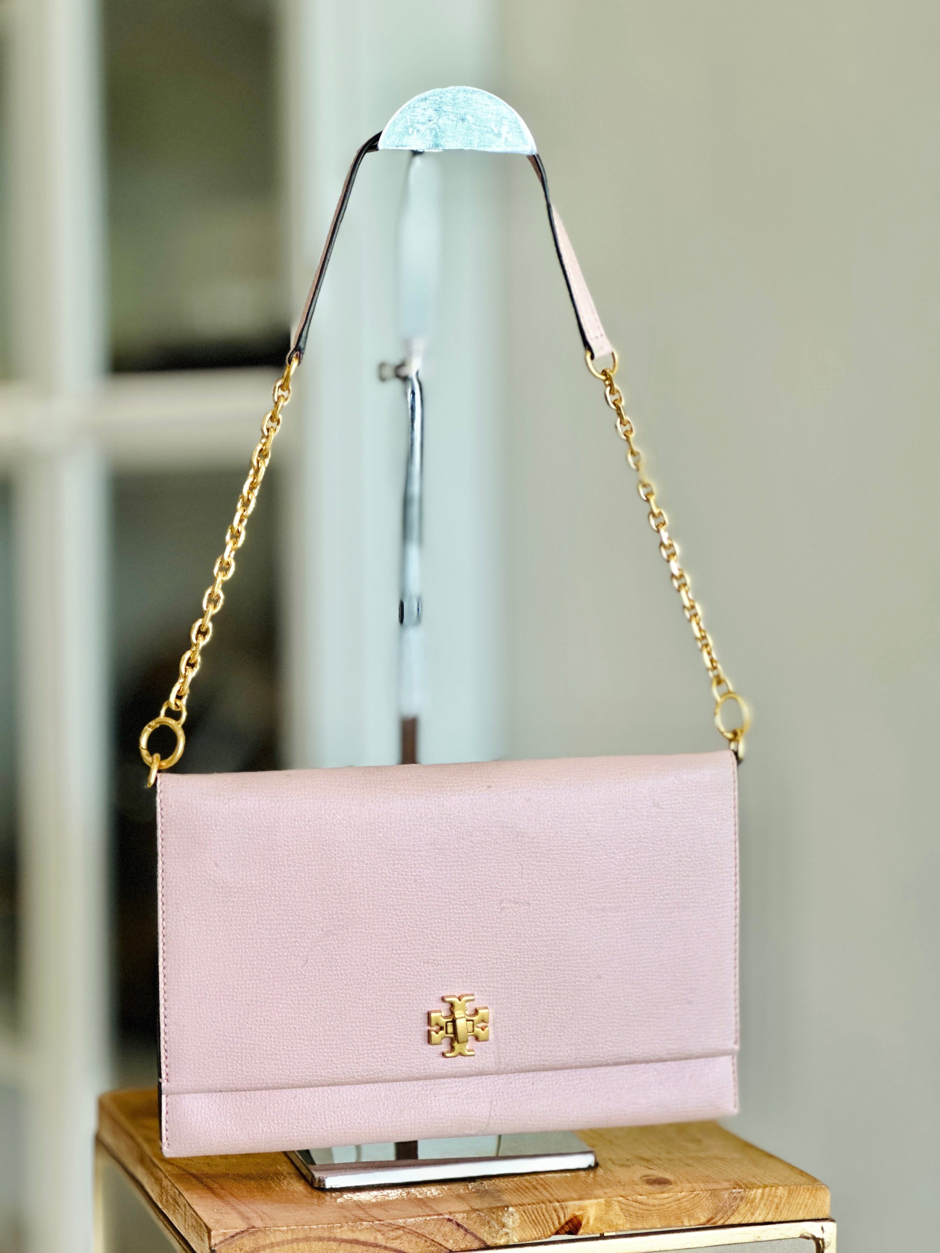 Tory popular Burch Kira Clutch Opulent Pink