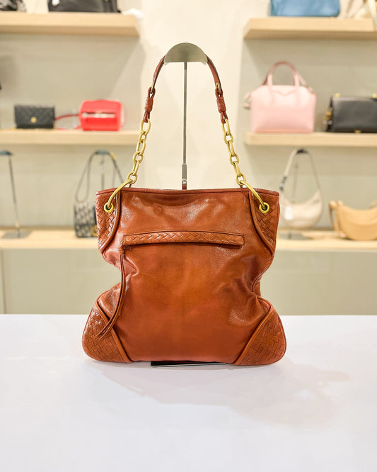 Bottega Veneta Intrecciato One Shoulder Bag