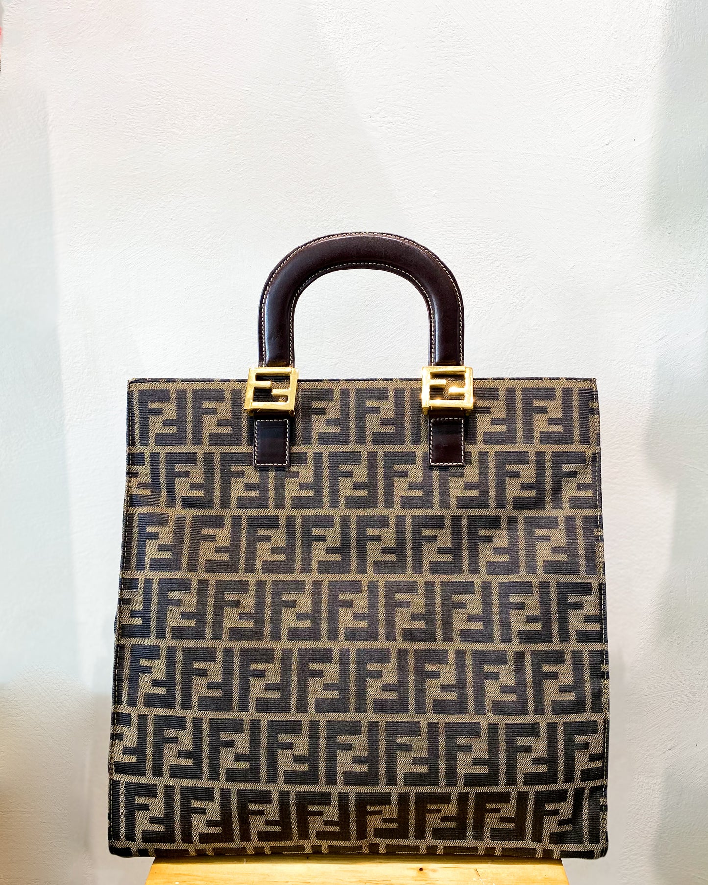 Fendi Zucca Tote Bag