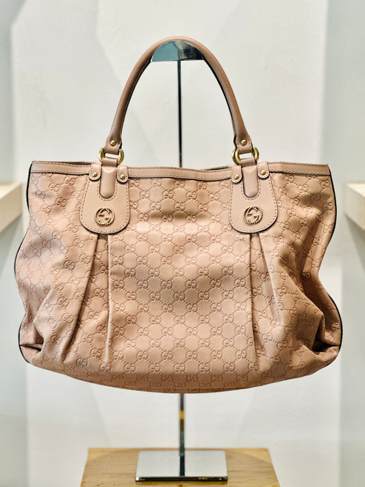 Gucci Brown Guccissima Handbag