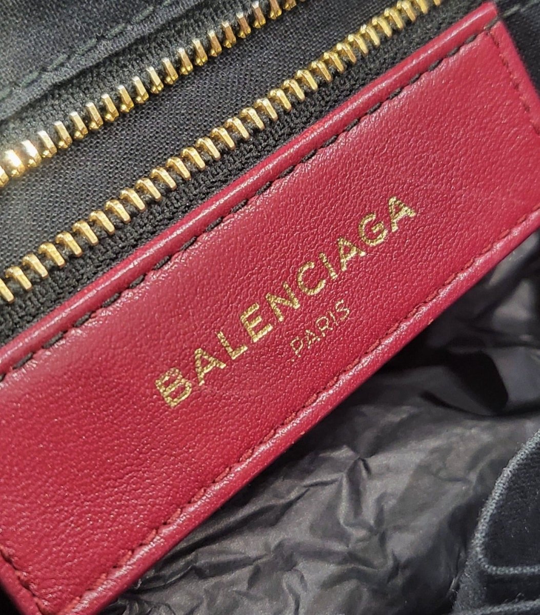 Balenciaga Metallic Edge Burgundy - Élysée