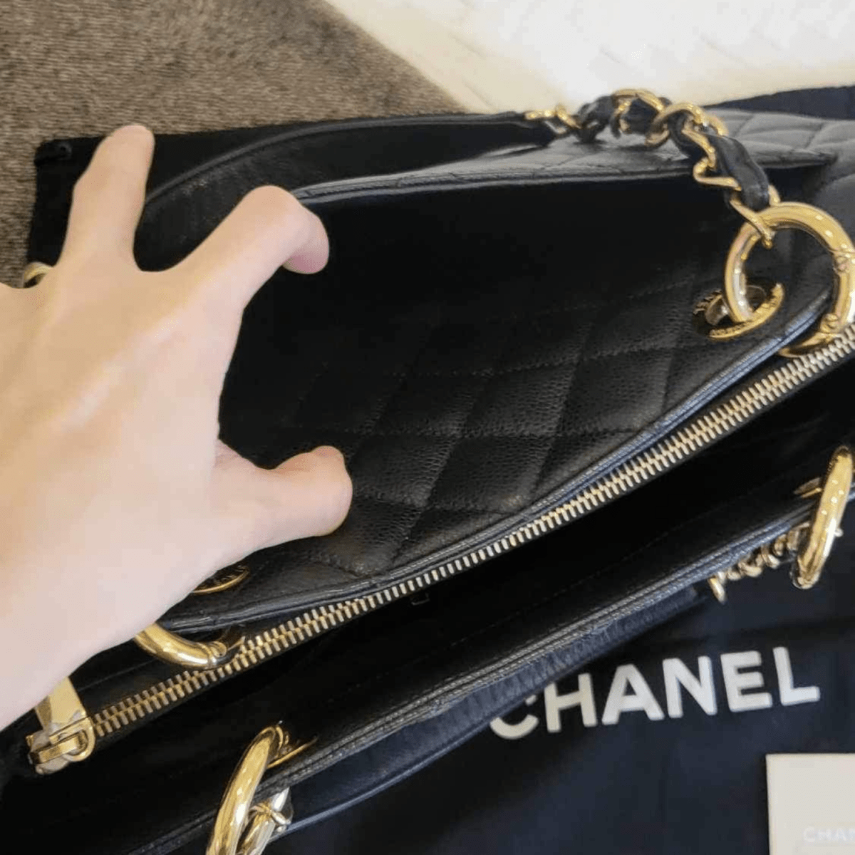 Chanel Caviar GTS Tote - Élysée