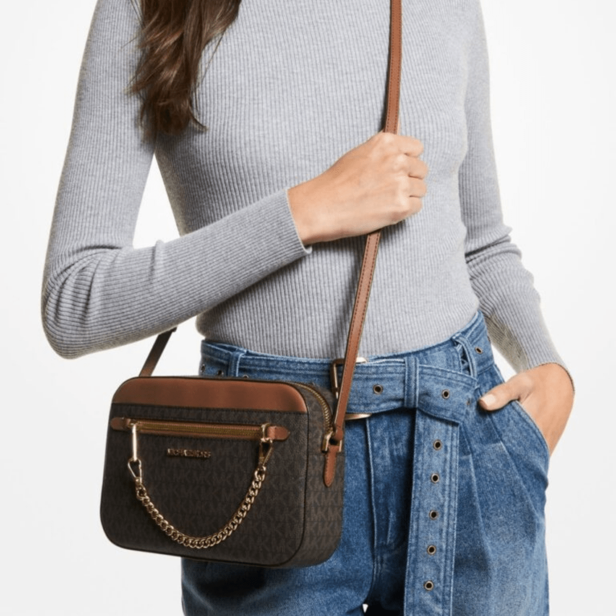 Michael Kors Jet Set EW Chain Crossbody Bag